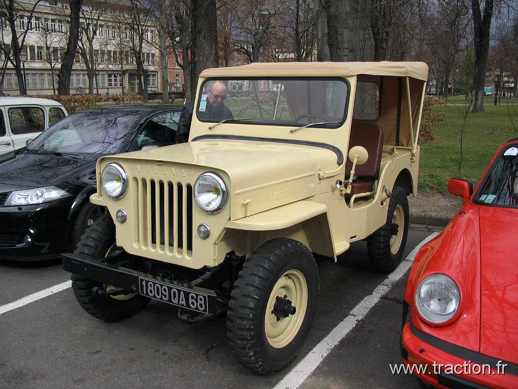 2008_03_02 Colmar 20.jpg - 02/03/2008 - 68000 COLMAR Rendez-vous mensuel de l'Association Colmar Auto-Rétro, Jeep Willys